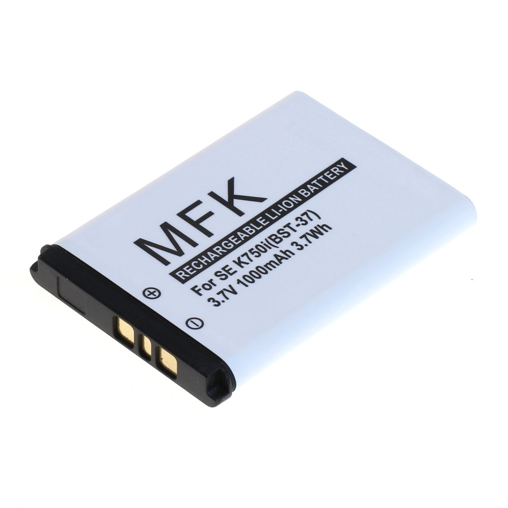 Akku MFK für Sony Ericsson W800i 1000mAh Li-Ionen (BST-37)