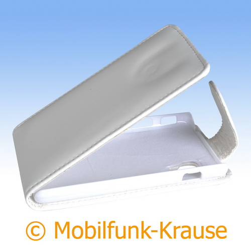 Flip Case für LG E460 Optimus L5 II (Weiß)