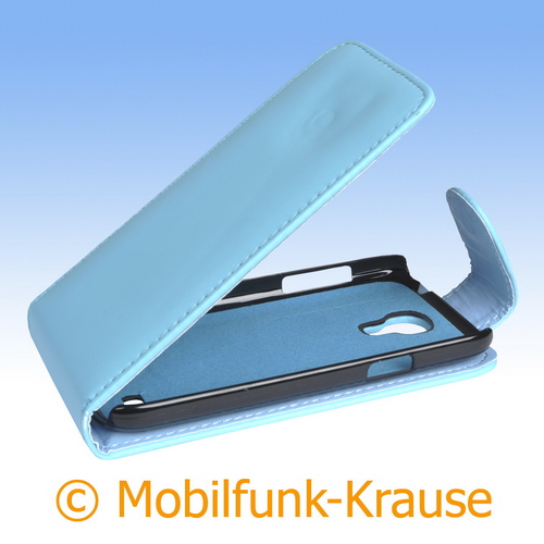 Flip Case für Samsung GT-I9190 / I9190 (Türkis)