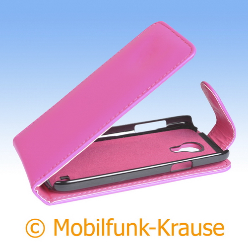 Flip Case für Samsung Galaxy S 4 Mini (Pink)