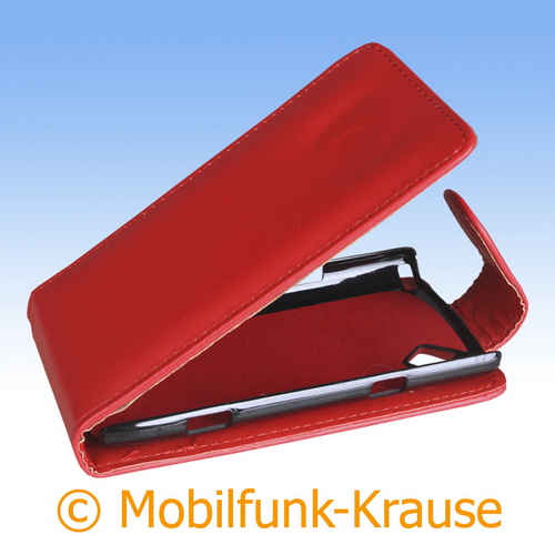Flip Case für Samsung GT-S8500 / S8500 (Rot)