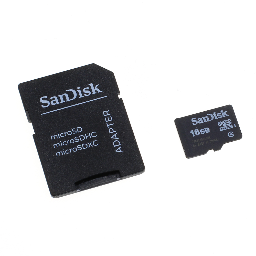 Speicherkarte SanDisk microSD 16GB für Samsung GT-S6812 / S6812