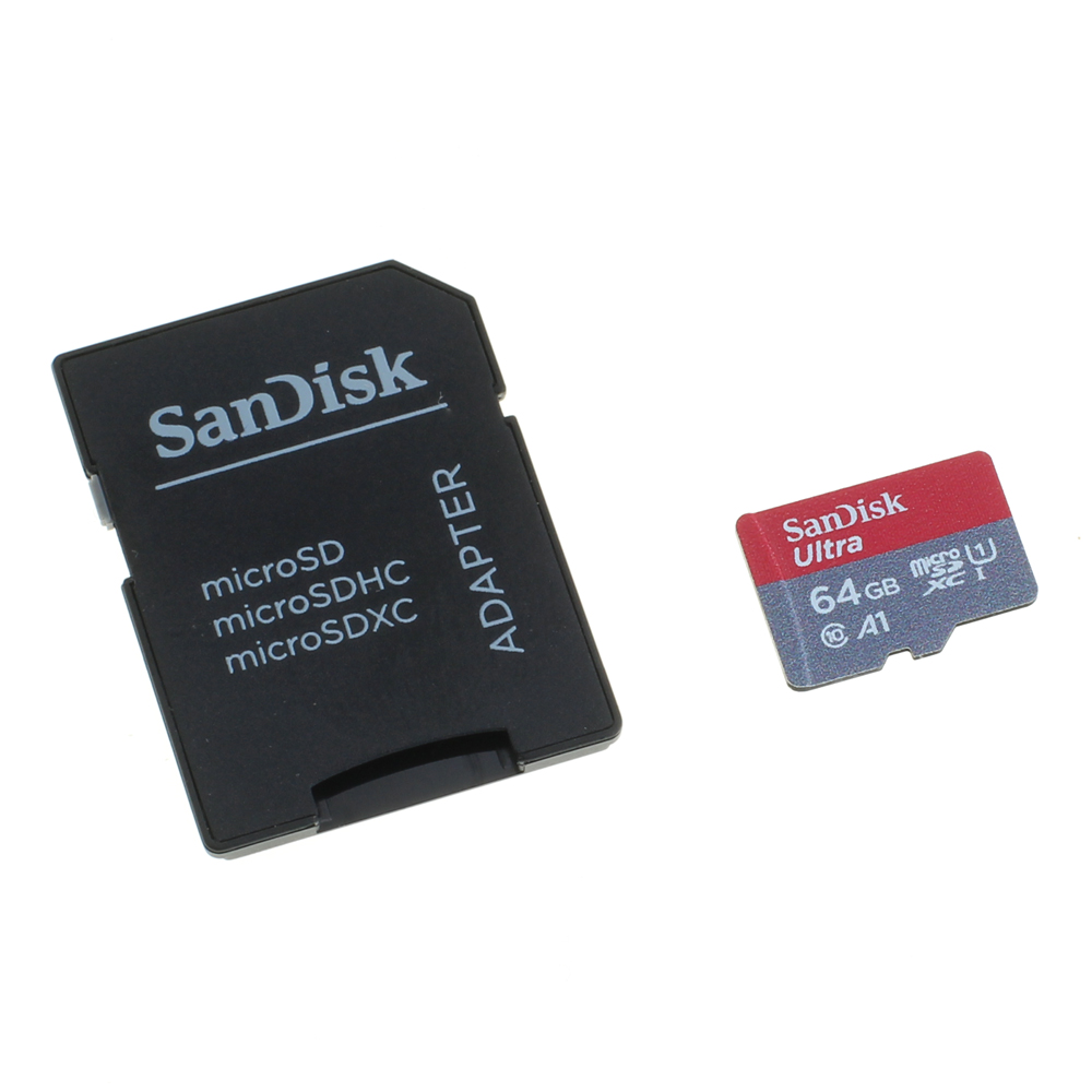 Speicherkarte SanDisk microSDXC 64GB für Samsung SM-J320F / J320F